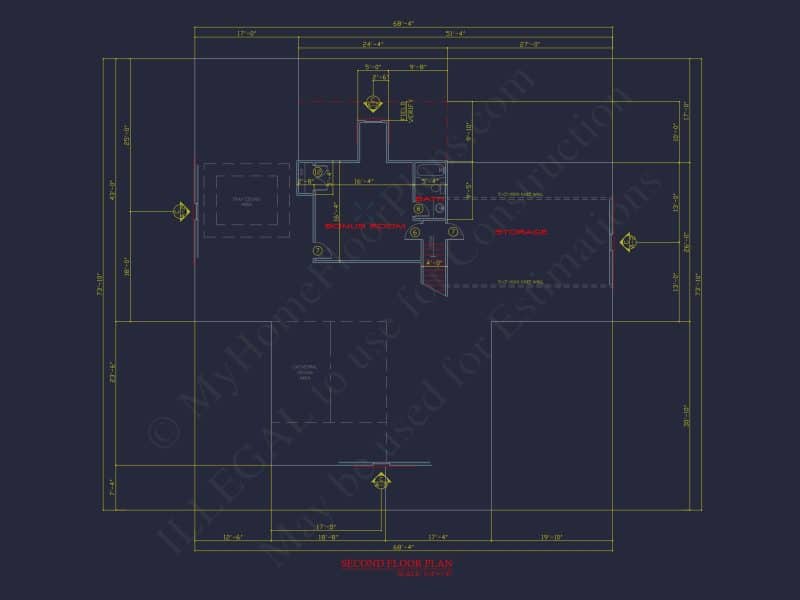 Charming house Plan with Spacious Floor Plan and CAD Design