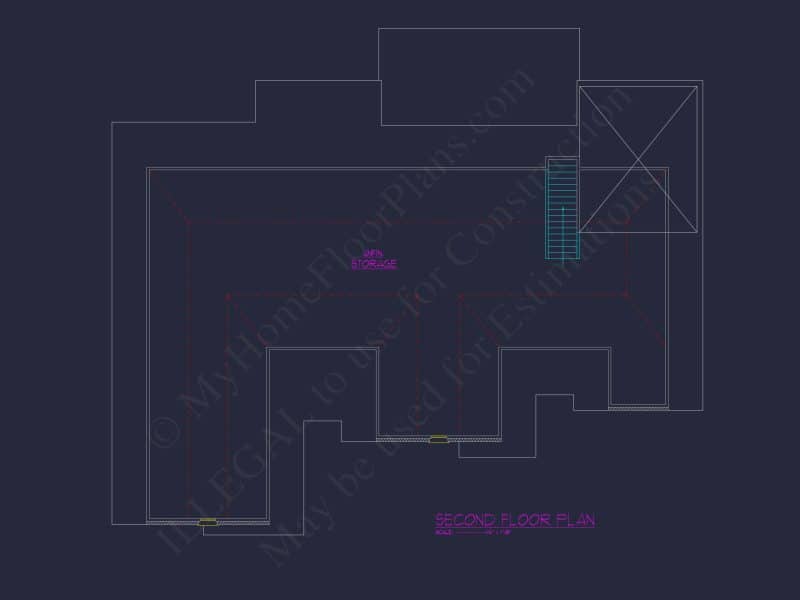 Charming Southern house Plans: Blueprint & CAD Designs