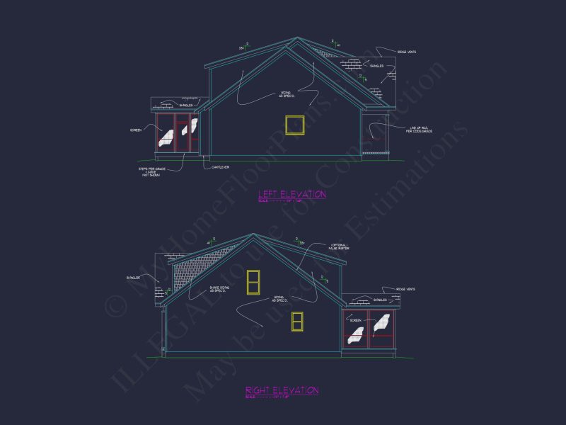 Classic 2-Story Family house Plan with Modern Features