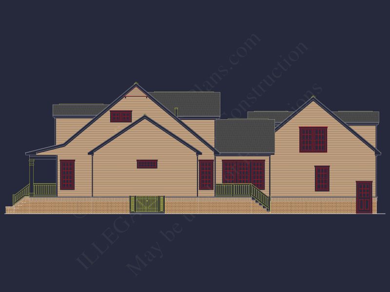 Classic 2-Story house Plan