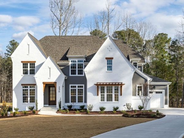 Classic 2-Story house Plan with CAD Floor Designs & Blueprint