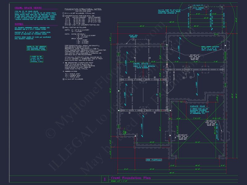 Classic Architectural house Floor Plan & CAD Designs