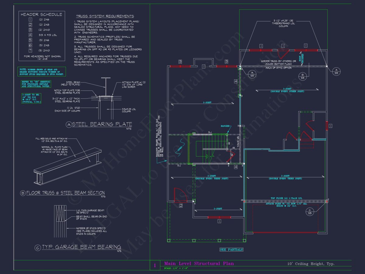 Classic Architectural house Floor Plan & CAD Designs