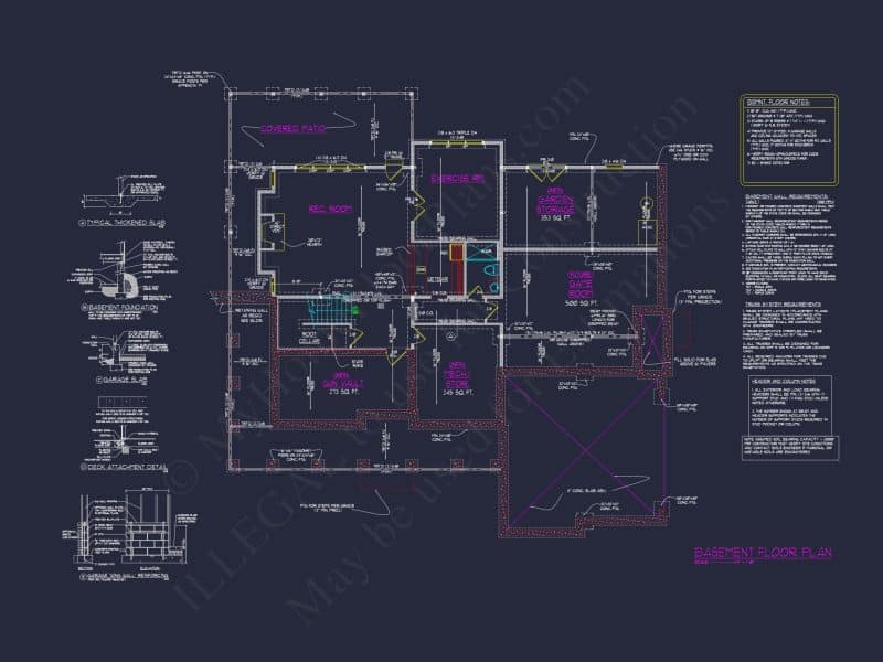 Classic house Blueprint with Colonial-Style Floor Plan Designs