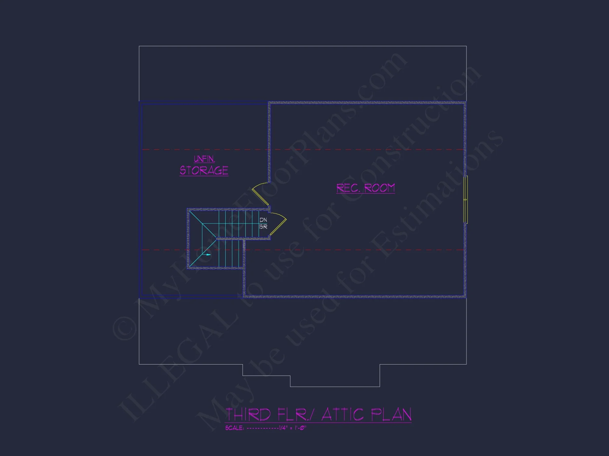 Classic house Floor Plan and Architectural Blueprint Designs
