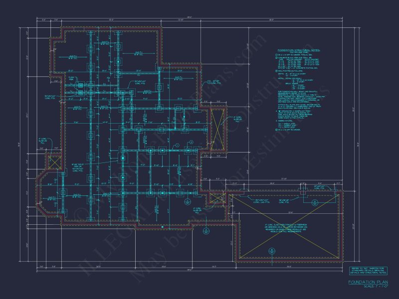 Classic house Floor Plan with CAD Designs and Blueprint Features
