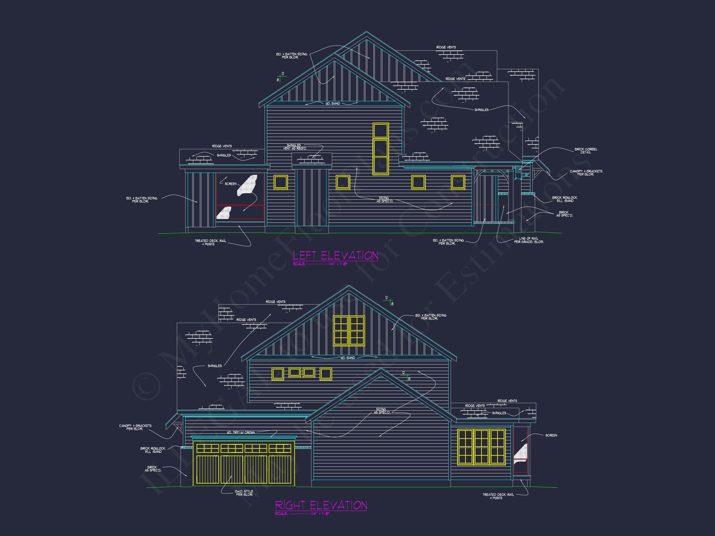 Classic house Floor Plan with CAD,Blueprint,Unique Designs