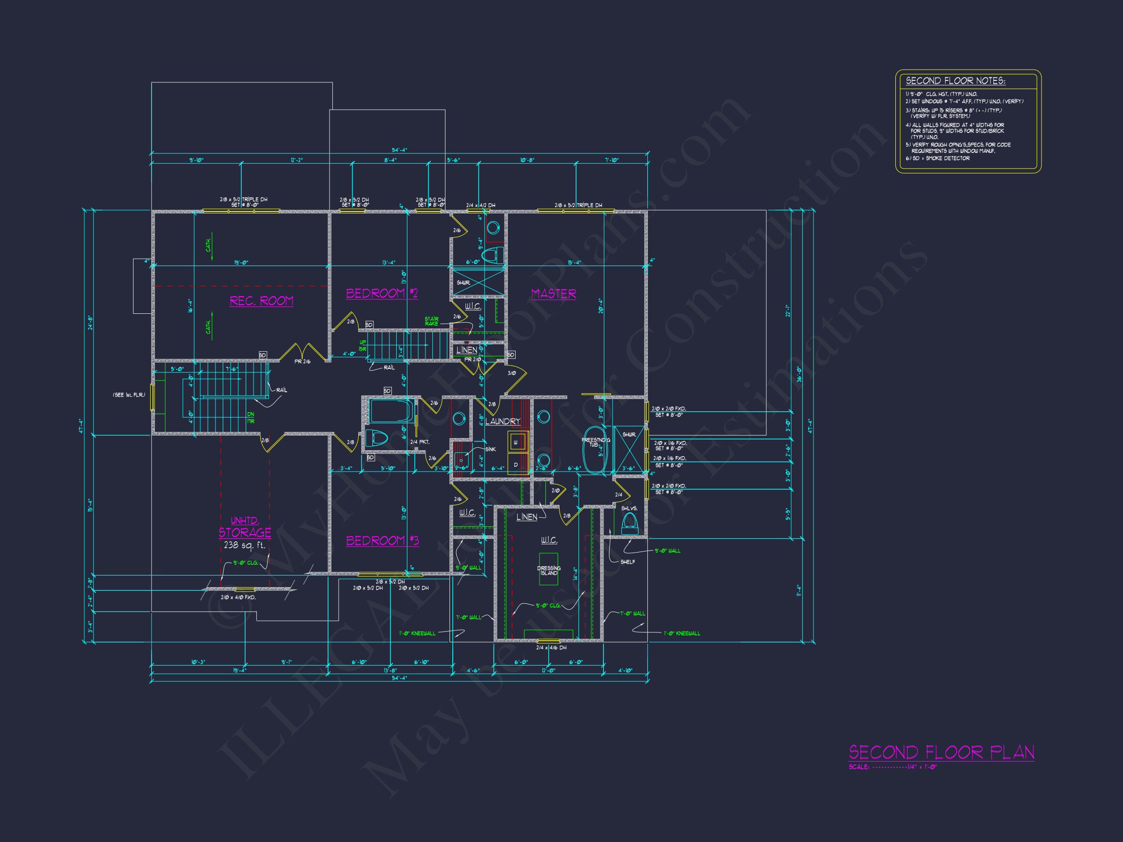 Classic house Floor Plan with CAD,Blueprint,Unique Designs