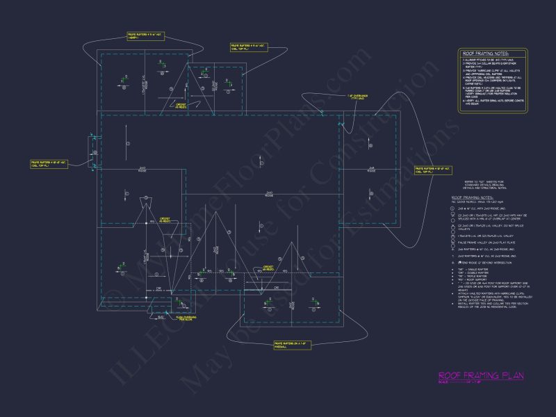 Classic house Floor Plan with CAD, Blueprint, Unique Designs