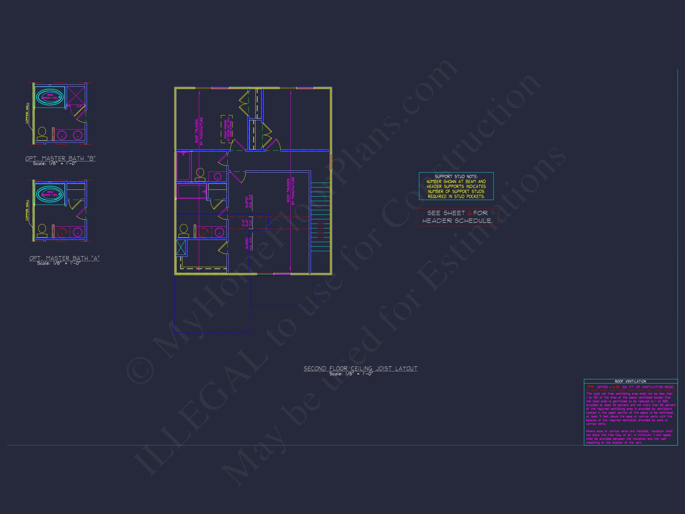 Classic Home Plan with CAD Blueprints and 2-Story Designs