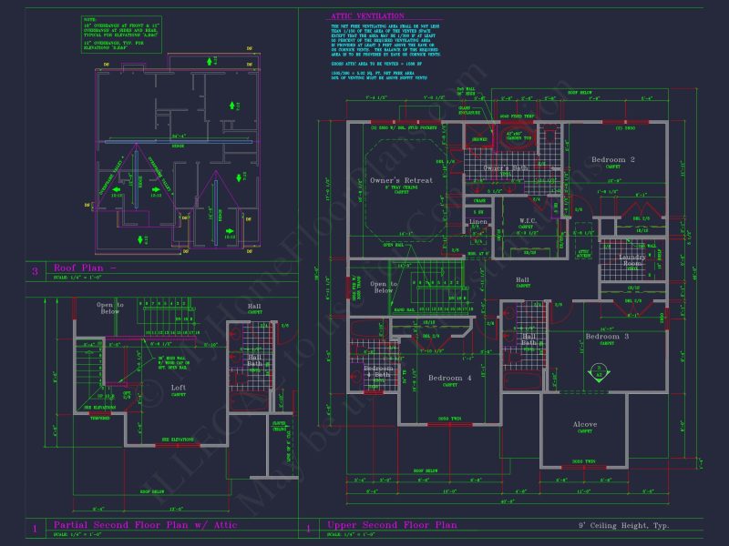 Classic Suburban house Floor Plan – CAD Designs & Blueprint
