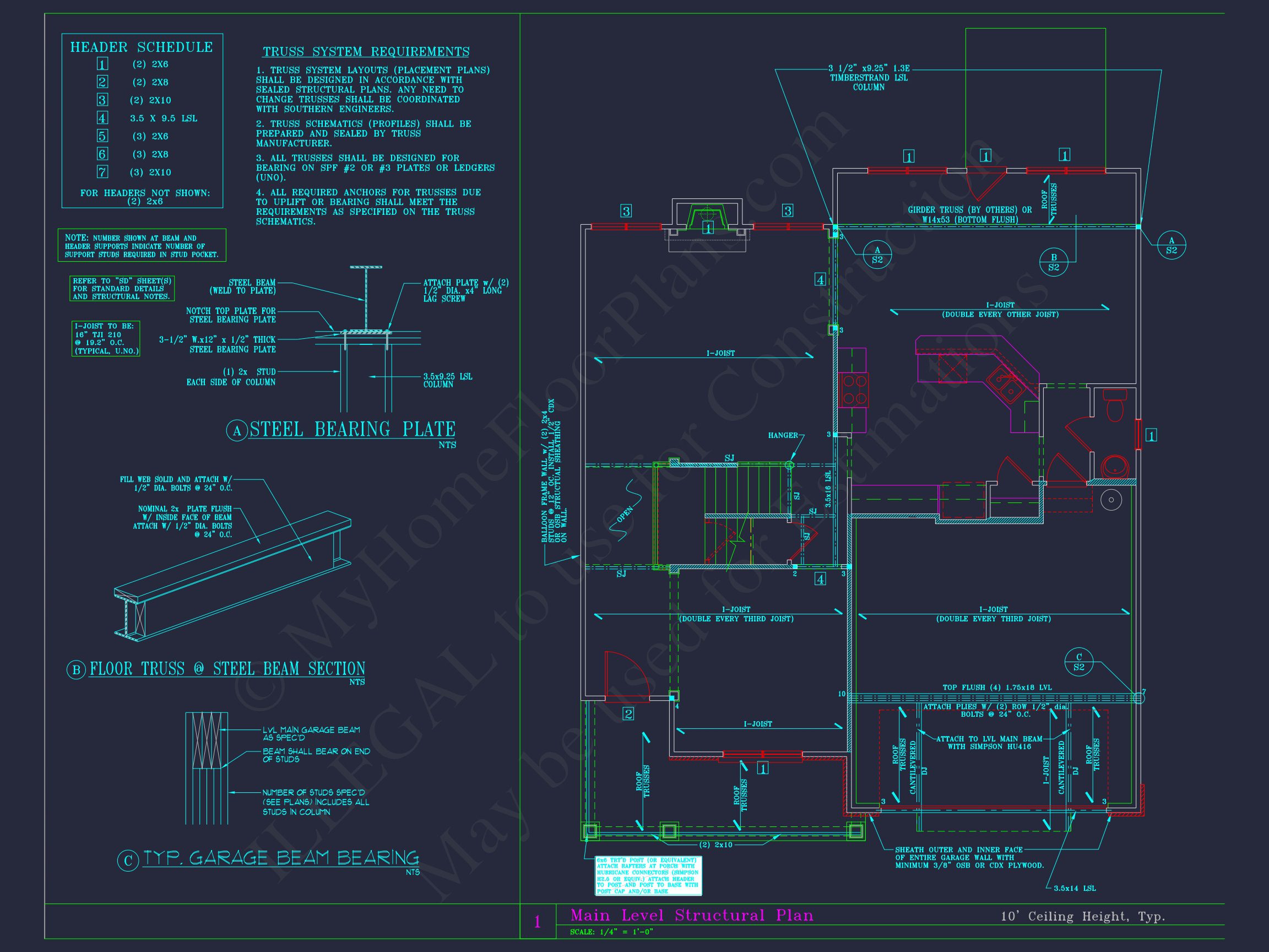 Classic Suburban house Floor Plan – CAD Designs & Blueprint