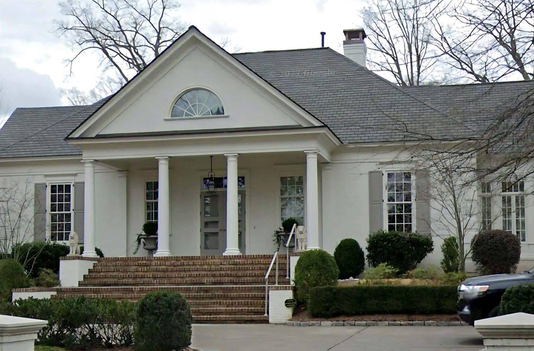 Classical house Floor Plan: 2-Story Design with CAD Blueprints