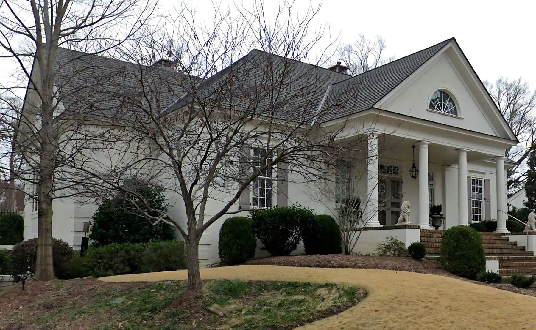 Classical house Floor Plan: 2-Story Design with CAD Blueprints