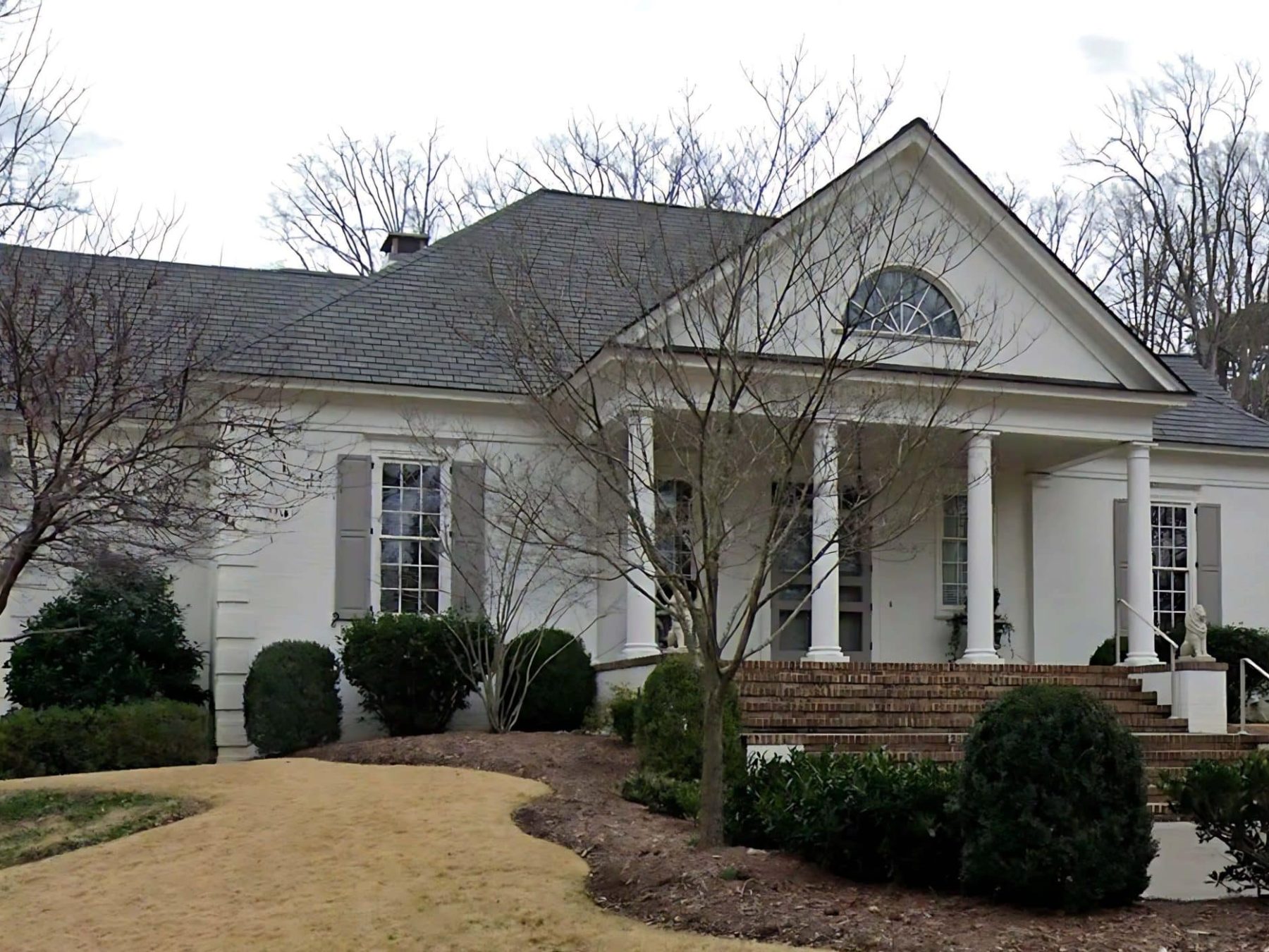 Classical house Floor Plan: 2-Story Design with CAD Blueprints