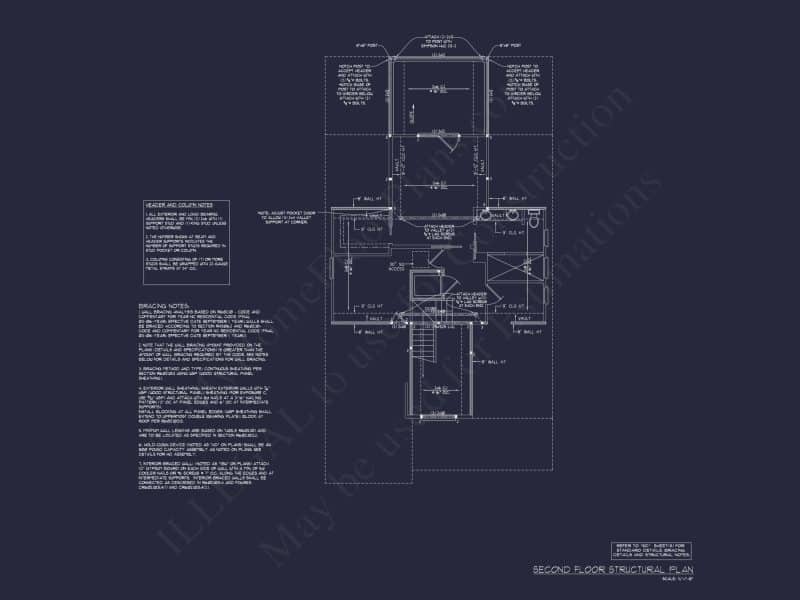 Coastal 3-Story house Plan: 3 Bed, 3 Bath, Elevator, CAD