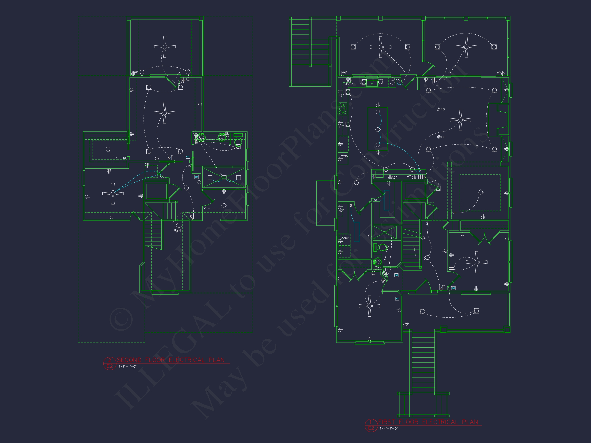 Coastal 3-Story Home Plan: 3 Bed,3 Bath,Elevator,CAD