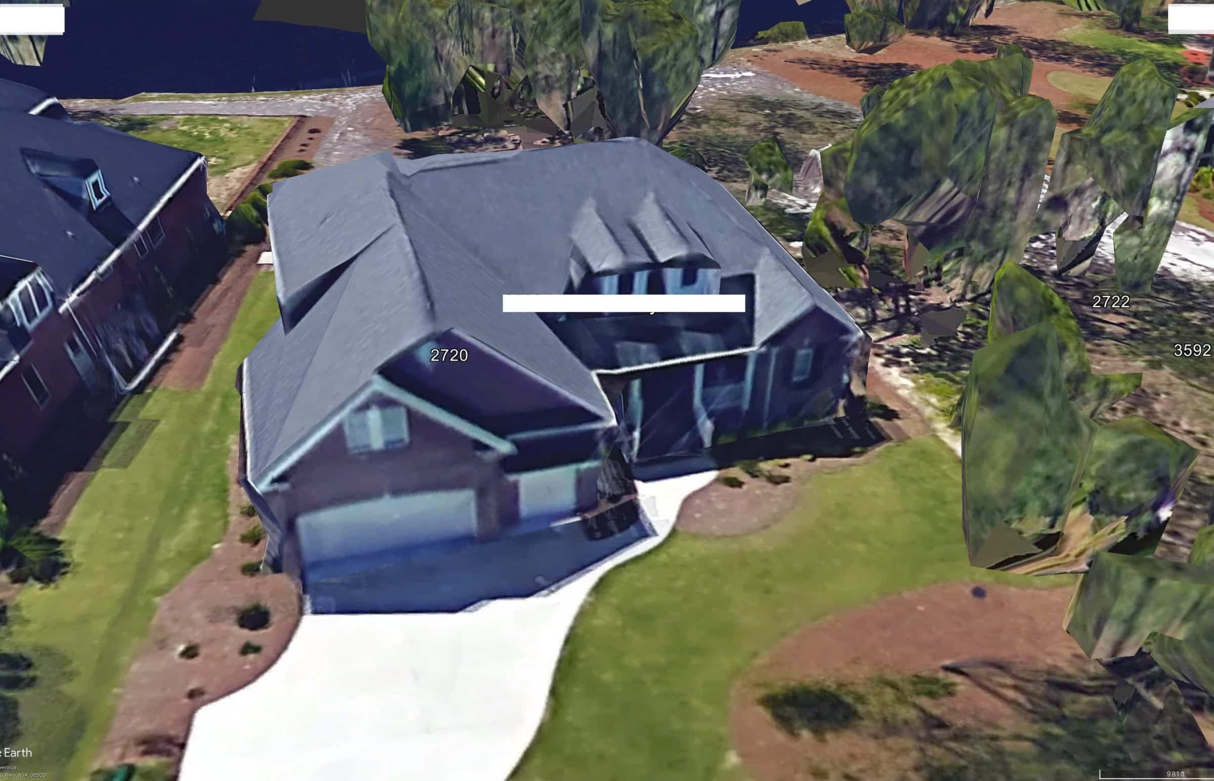 Coastal Cottage house Floor Plan: 3-Bed, 3-Bath, CAD