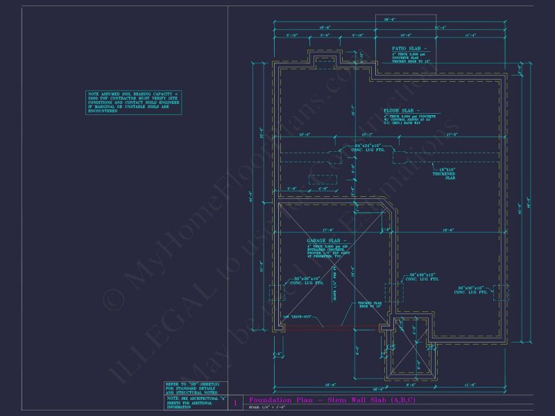 Coastal Craftsman house Plan with Detailed CAD Floor Designs