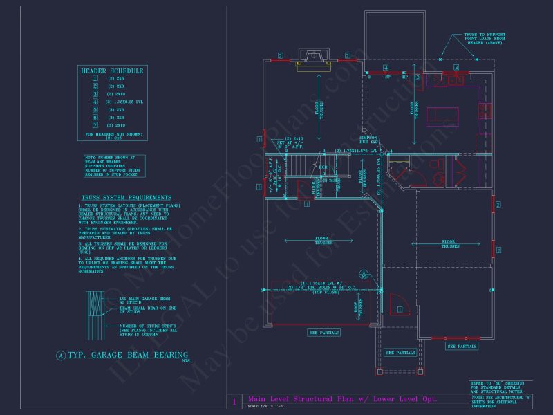 Coastal Craftsman house Plan with Detailed CAD Floor Designs