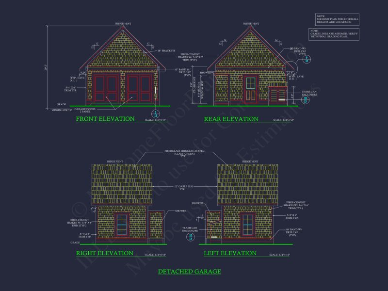 Coastal Craftsman house Plan with Open Floor Designs and CAD Blueprints
