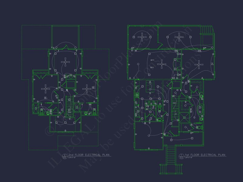 Coastal house Design with 3 Floors – Floor Plan and CAD