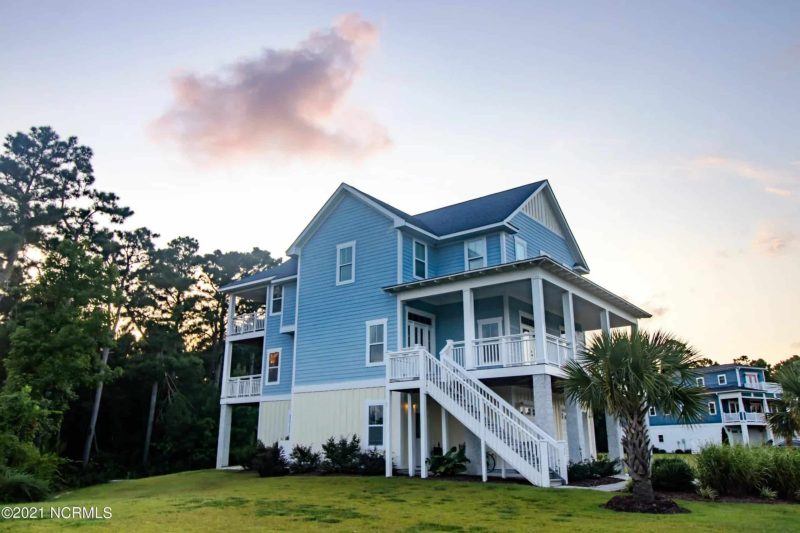 Coastal house Plan with 3 Floors, Elegant Designs, & CAD