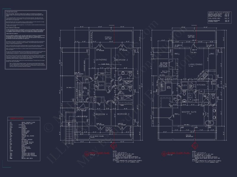 Coastal house Plan with 3 Floors, Elegant Designs, & CAD