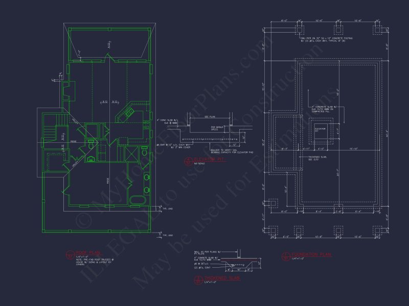 Coastal house Plan with 3 Floors, Elegant Designs, & CAD