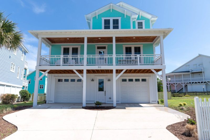 Coastal house Plan with 4 Beds, Open Floor Plan & CAD Designs