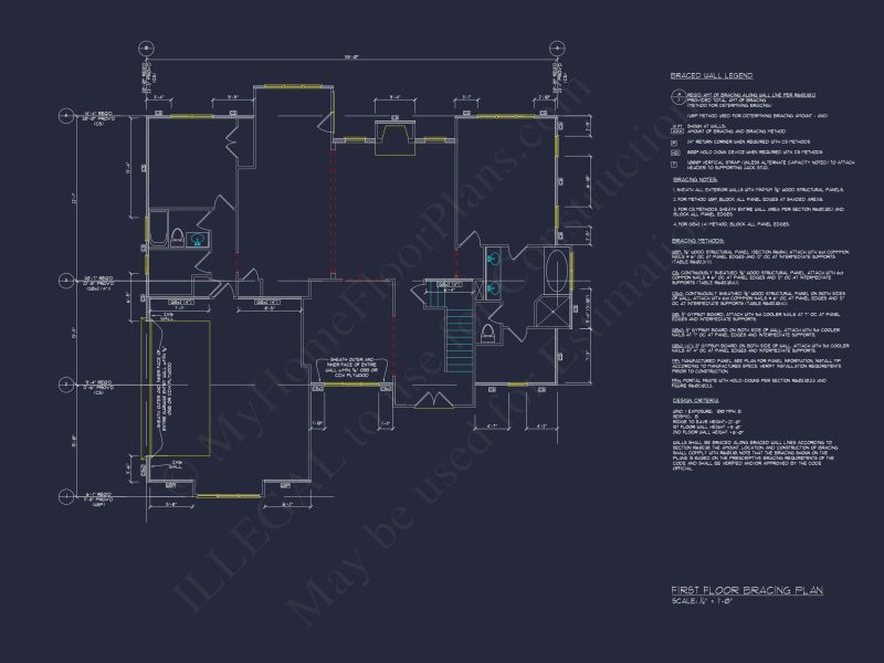 Colonial 2.5-Story house Plan: 4 Bed, 3 Bath, 2-Car Garage