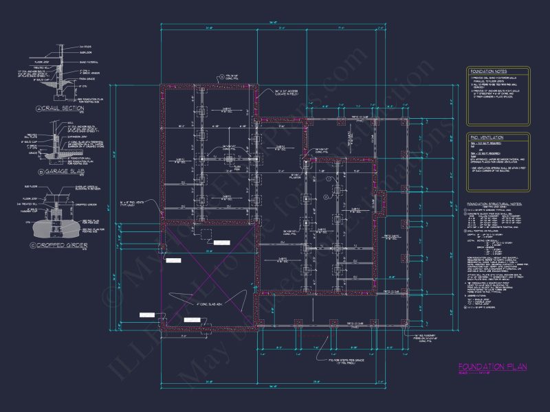 Colonial Farmhouse house Plan with 2 Floors & 4 Bedrooms