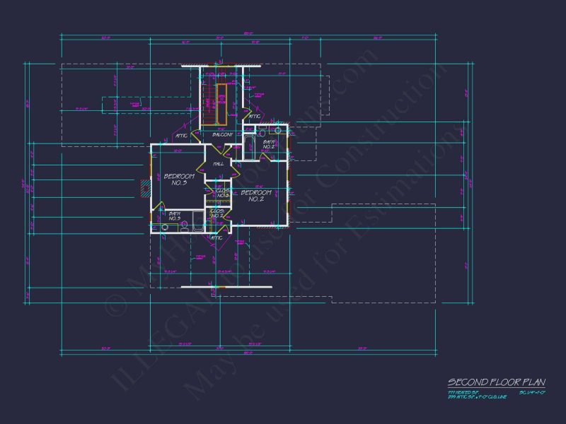 Colonial Farmhouse house Plan with CAD Designs & Floor Plans