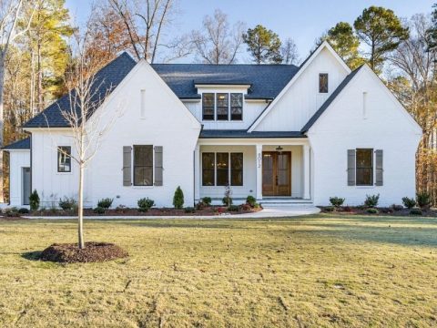 Colonial Farmhouse house Plan with Spacious Floor Designs
