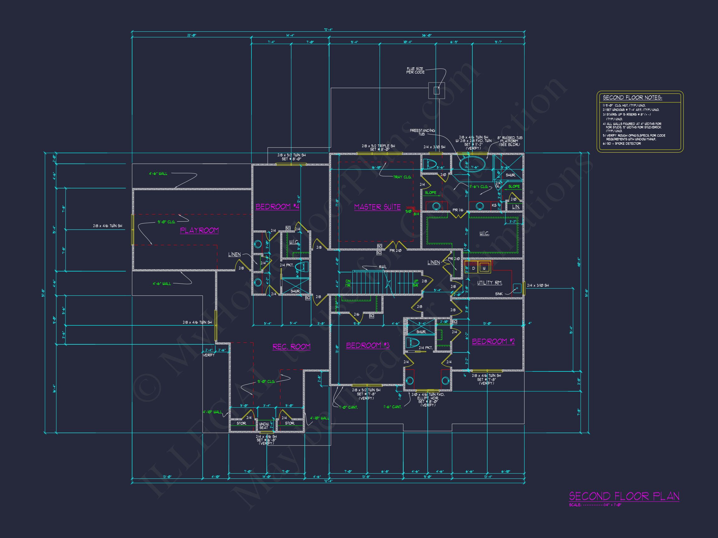 Colonial house Plan with 3 Story Design,Spacious Features