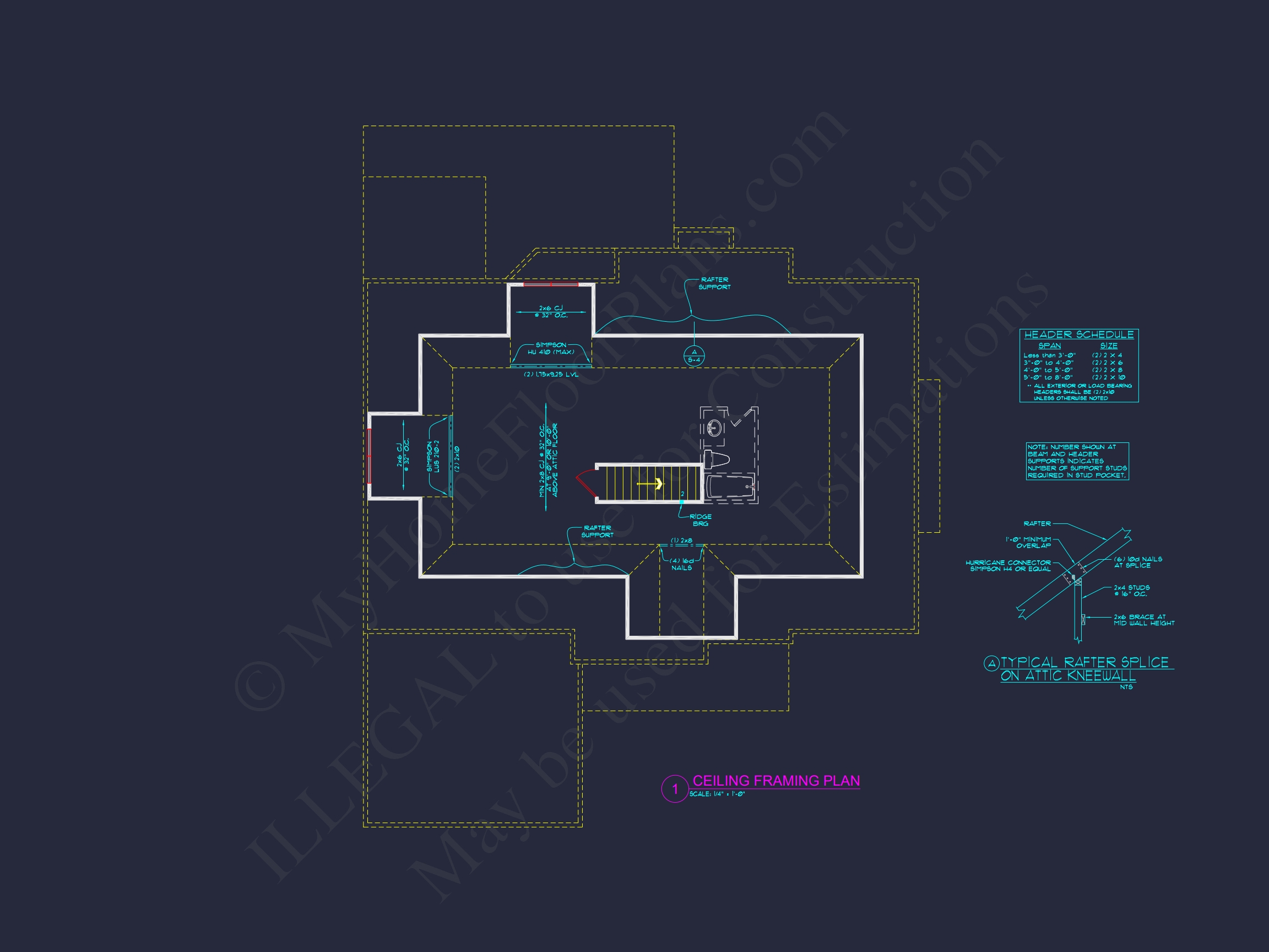 Colonial Revival Home Plan: 3D Blueprint for Spacious Designs