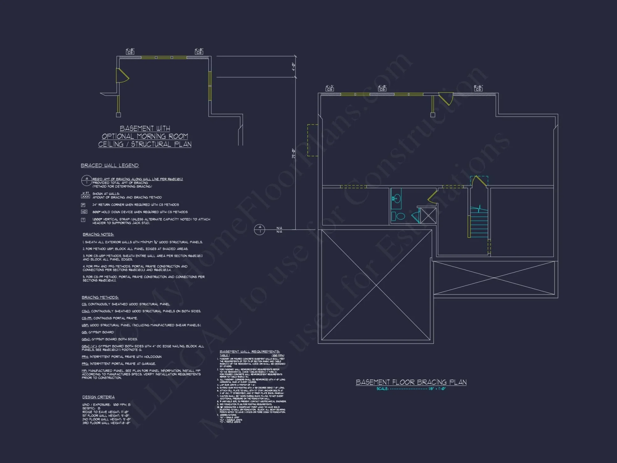 Colonial Revival house Plan With 2-Story Floor Plan Design