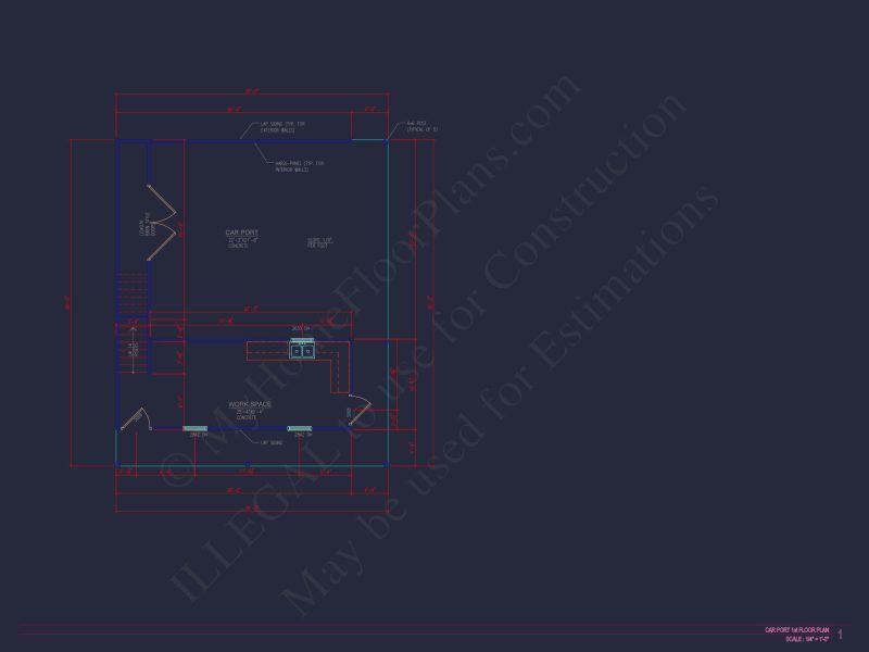 Colonial Revival house Plan with Floor Plans & CAD Designs