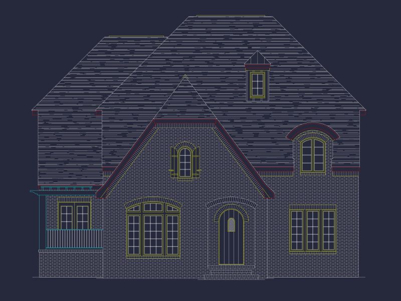 Compact Garage house Plan with 2 Stories and 1 Bedroom