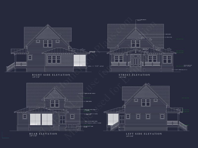 Compact Golf Cart Garage Plan with Simple Designs and CAD Layout