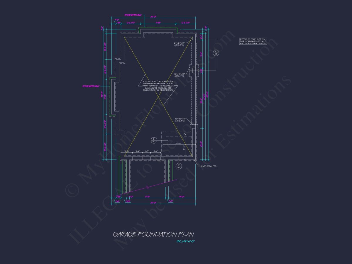 Compact house Plan with 2 Floors, Garage & Craftsman Design