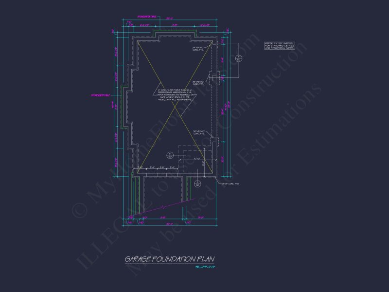 Compact house Plan with 2 Floors, Garage & Craftsman Design