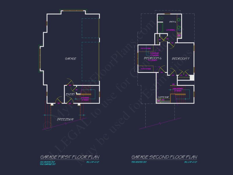 Compact house Plan with 2 Floors, Garage & Craftsman Design