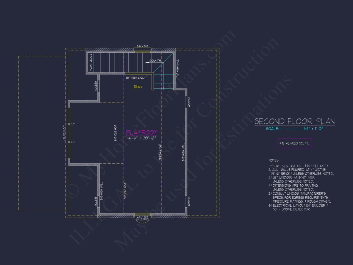 Compact house Plan with Garage, CAD Designs, and Recreation
