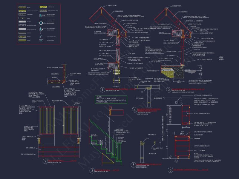 Compact house Plan with Studio & Cart Garage - CAD Designs