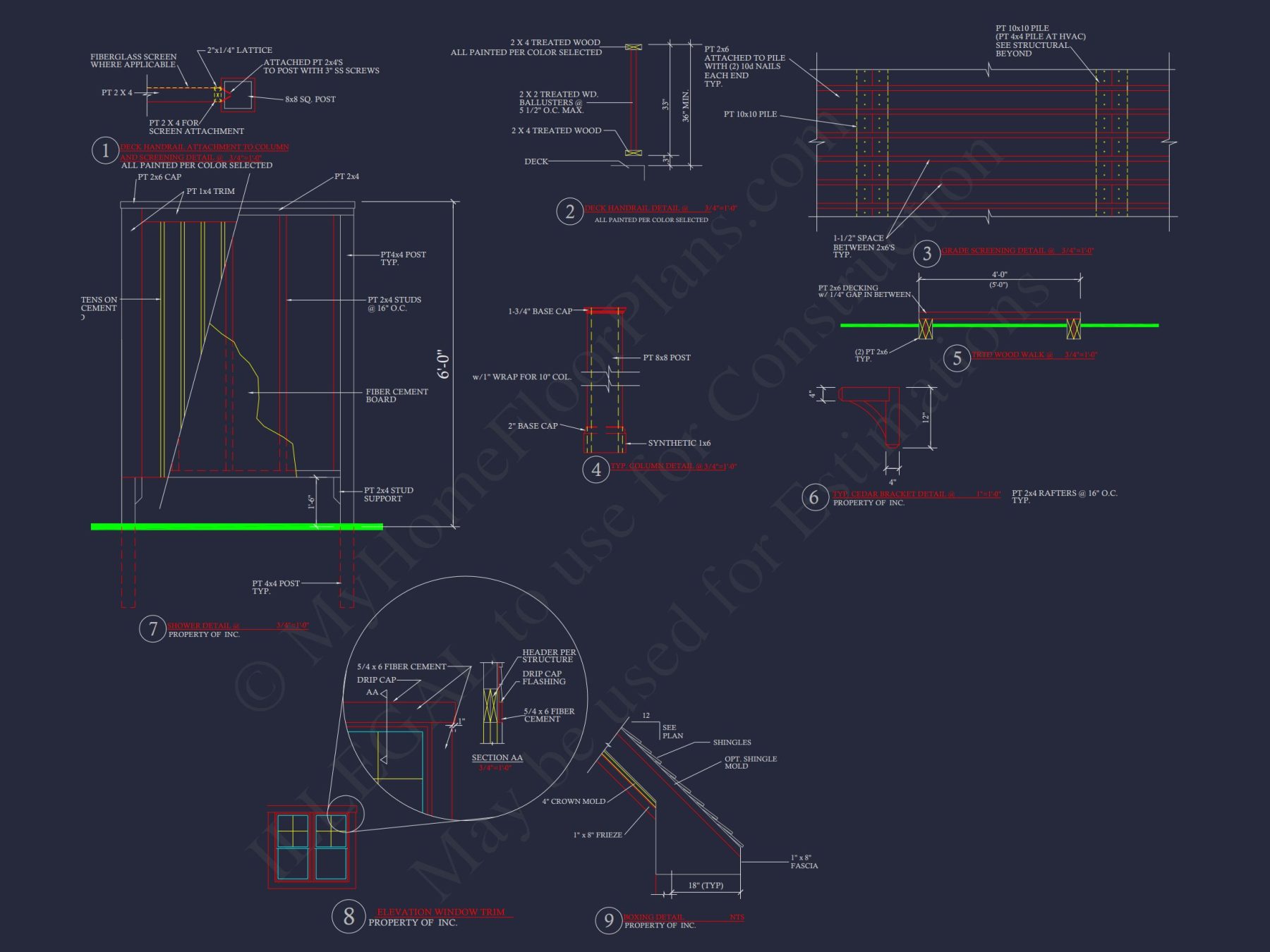 Compact house Plan with Studio & Cart Garage - CAD Designs