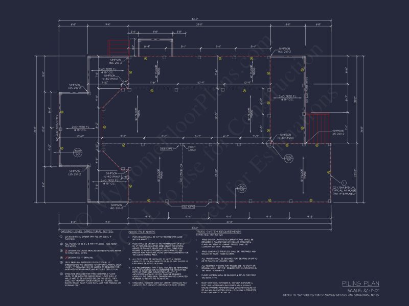 Compact house Plan with Studio & Cart Garage - CAD Designs