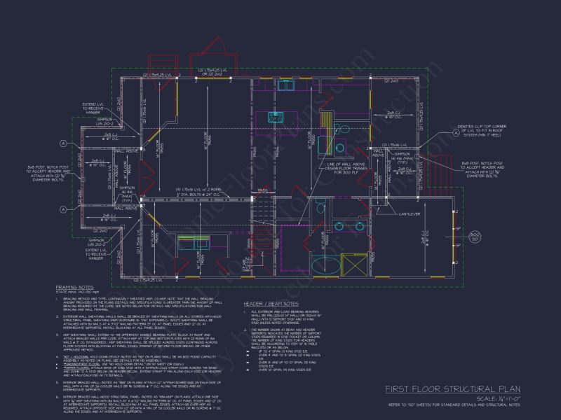 Compact house Plan with Studio & Cart Garage - CAD Designs