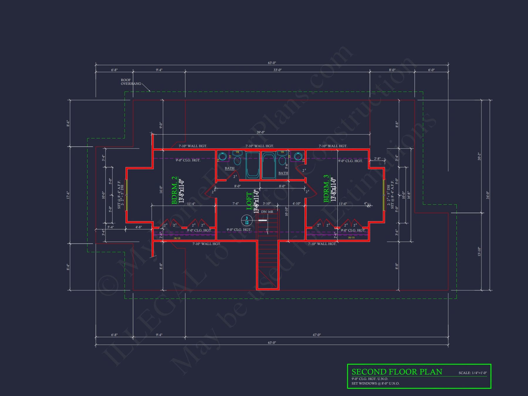 Compact house Plan with Studio & Cart Garage - CAD Designs