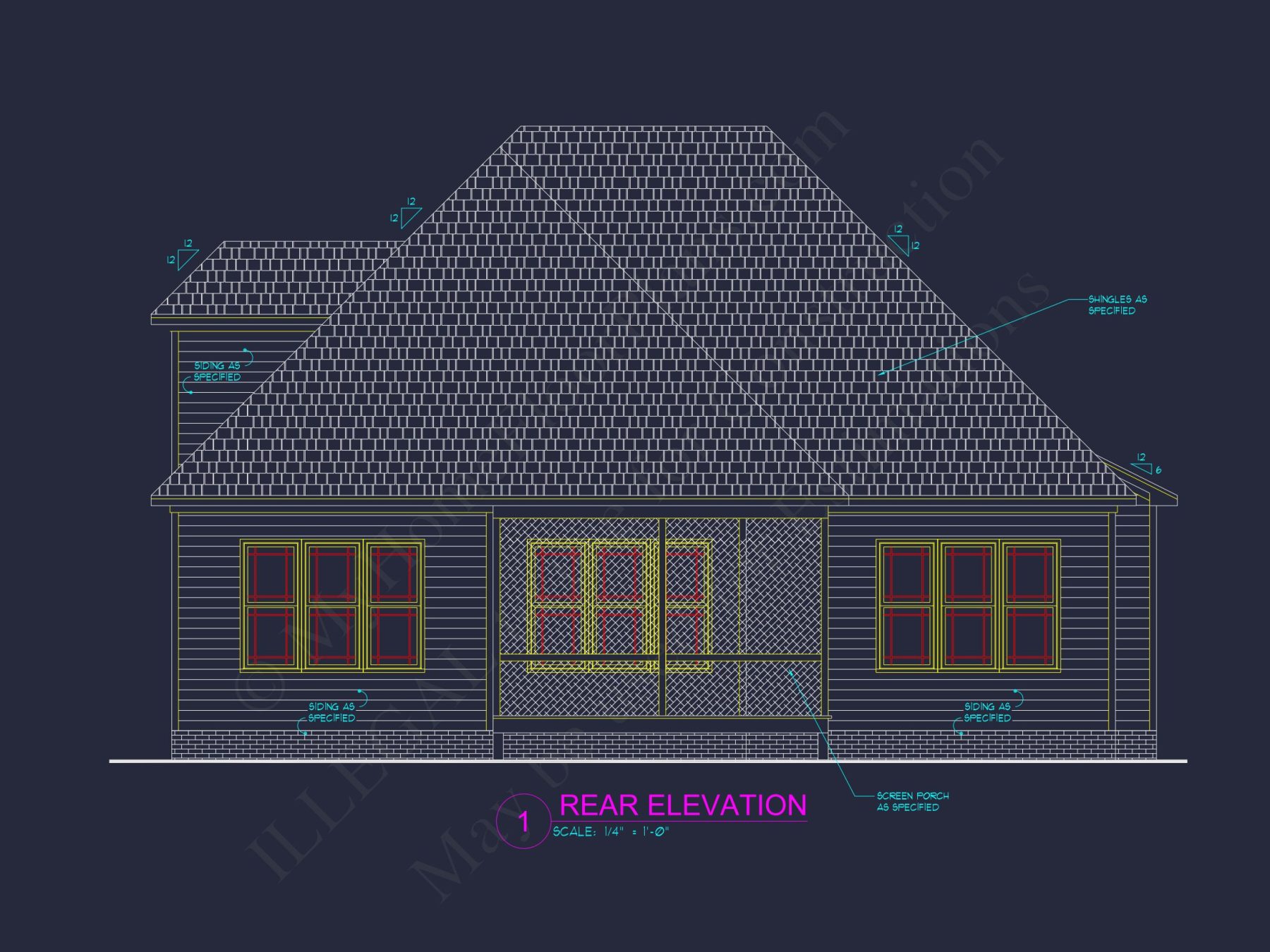 Contemporary Craftsman house Plan with CAD & Floor Design